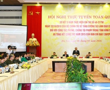 Sử dụng đồng bộ các biện pháp phòng chống tội phạm